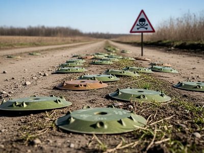 Росіяни мінують Херсонщину дистанційно — міни виявляють будь-де