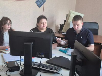 Олешківська МВА провела виїзну нараду та зустрілася з евакуйованими мешканцями громади