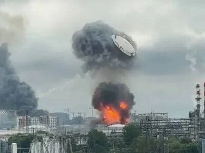 Московський НПЗ зупинив роботу на невизначений строк: у Генштабі розповіли про наслідки удару по заводу