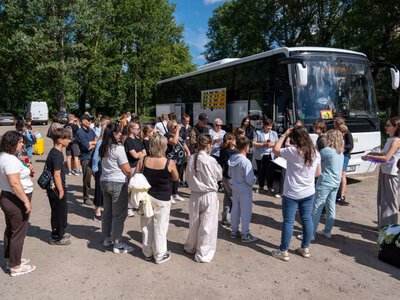 Діти з Тернопільщини, які постраждали від війни, поїхали на відпочинок до Литви