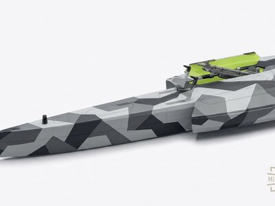 Україна створила дрон-тримаран з РЕБ та ракетами AIM-9M проти авіації (ФОТО)