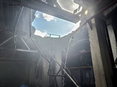 Сьогодні російські безпілотники атакували підприємство у Тростянці