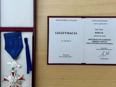 Посол України в Польщі Василь Боднар відмовився від польського ордена через рішення щодо Зеленського