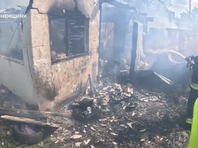 На Рівненщині під час пожежі житлового будинку травмувався чоловік