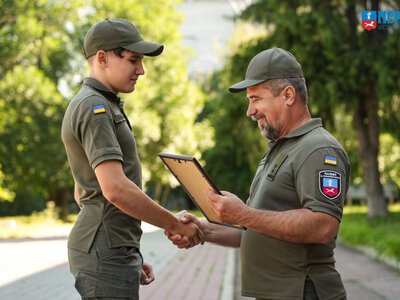 У Черкасах завершився перший навчальний рік у військовому ліцеї імені Захисників України (ФОТО)