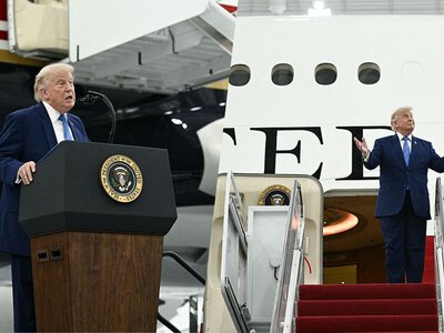 Трамп продемонстрував свій новий літак та похизувався його шаленою вартістю