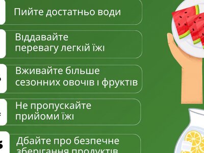 Літня спека без наслідків: як запоріжцям вберегти здоров'я влітку