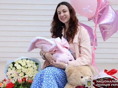 У родині загиблого поліцейського із Миргородської громади Віталія Плетеня народилася донька