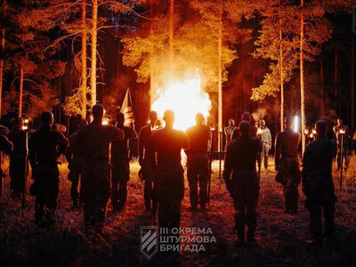 «Ваша черга писати власну історію в Трійці»: новобранці Третьої штурмової склали клятву воїна