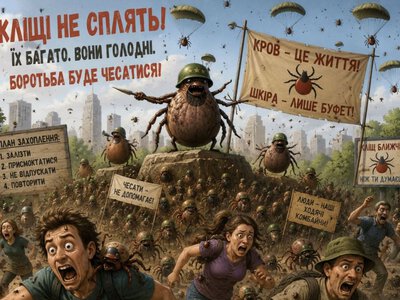 Кліщі атакують