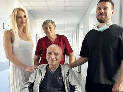 Після пів року лікування додому повернувся 69-річний чоловік, який пережив атаку на Тернопіль та 6 операцій