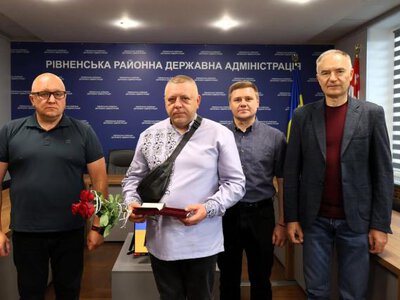 Воїна з Рівненщини відзначили медаллю «Захиснику Вітчизни»