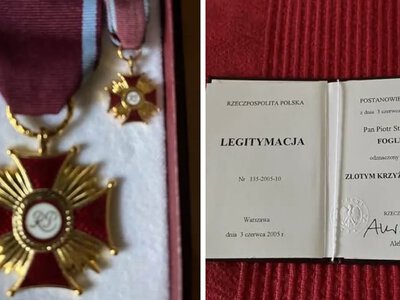 Колишній депутат Сейму повернув президенту Польщі свій Золотий Хрест Заслуги на знак протесту та солідарності з Україною 