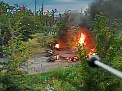 Бійці 56 омпбр за допомогою НРК доставили понад 400 кг допомоги мешканцям прифронтового села на Донеччині