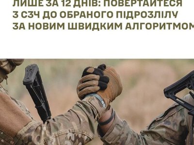 Міноборони визначило терміни, протягом яких військовослужбовці можуть поновитися після СЗЧ