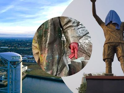 Пам’ятник Мессі ледь не впав на людей: які ще монументи стали посміховиськом