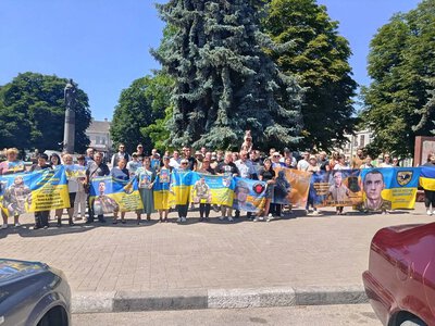 Не забути про кожного: у Рогатині відбувся автопробіг на підтримку полонених і зниклих безвісти воїнів