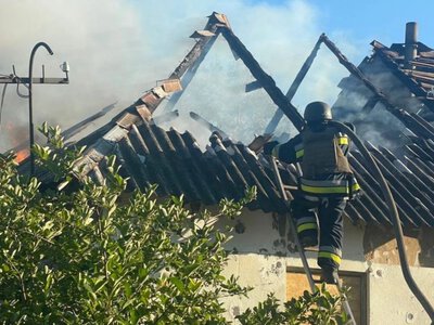 У Дніпропетровській області внаслідок російських обстрілів зафіксовано два поранення та пожежі в житлових будинках