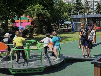 Новий простір для дітей та дорослих: у Запоріжжі відкрили четвертий інклюзивний майданчик