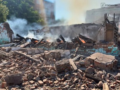 росіяни вдарили ракетами по Білопіллю, є постраждалі