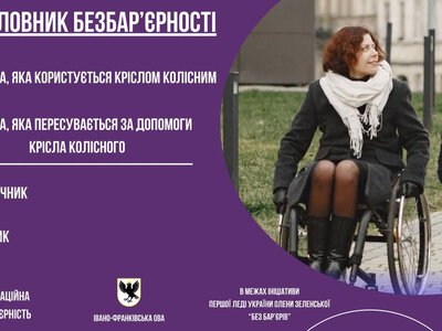Словник безбар’єрності: експерти пояснили правила етичного мовлення щодо людей на кріслах колісних
