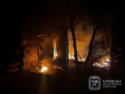 Повторний удар російського БпЛА у Богодухові: четверо поранених