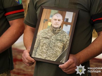 Полтава попрощалася з ветераном поліції та захисником Сергієм Валицьким
