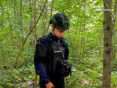 На Вінниччині сапери ДСНС знищили артилерійський снаряд часів Другої світової війни