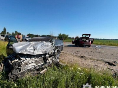 На Київщині унаслідок ДТП загинули п’ятеро людей, ще двоє травмовані