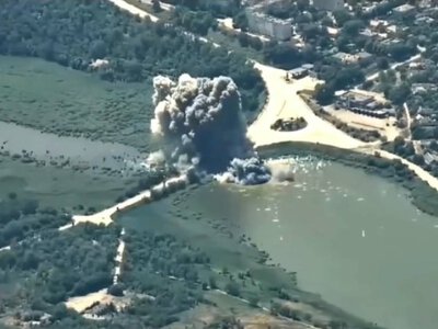 Читать: ЗСУ знищили міст в окупованій Василівці на Запоріжжі