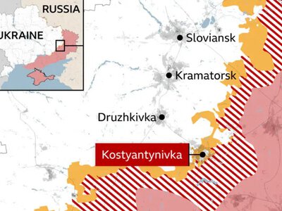 Бої точаться вже всередині Костянтинівки, росіяни нарощують присутність у місті – BBC