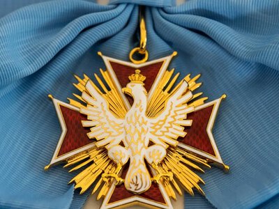 Орден Білого Орла повернули до Канцелярії президента Польщі та передали на зберігання