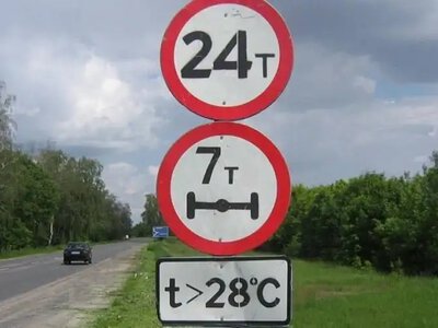 Сезонні обмеження руху для вантажівок вводять на Рівненщині
