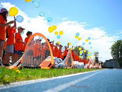 100 дітей, дві області, одна мета – йти до перемоги!