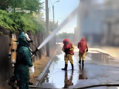 ​У Запоріжжі через російську атаку стався витік аміаку