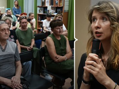 У Херсоні показали фільм «Сліди» про жінок, які пережили полон РФ