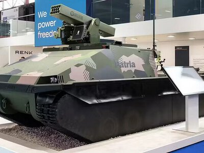 Patria і Renk показали безпілотний «мінітанк» для НАТО