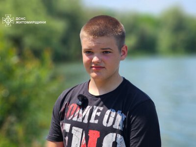 На Бердичівщині 14‑річний школяр кинувся у воду й урятував товариша від утоплення