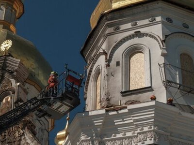 У Києво-Печерській лаврі завершили консервацію даху Успенського собору