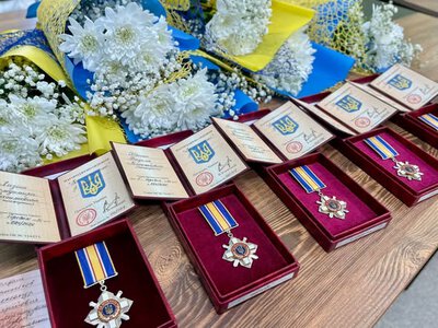 Назавжди в строю: на Золотоніщині родинам полеглих Героїв вручили посмертні нагороди