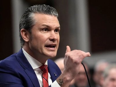Глава Пентагону Гегсет вперше особисто спостерігав за випробуванням лазерної зброї