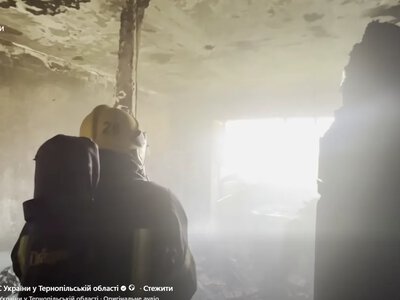  У Тернополі горіла квартира в багатоповерхівці: евакуювали 20 мешканців 