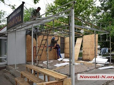 У Миколаєві демонтують ще 9 незаконних тимчасових споруд