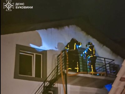 На Буковині за добу сталося п’ять надзвичайних подій: у Чернівцях горів житловий будинок