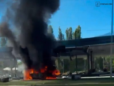 Удари по інфраструктурі: атаки на АЗС у Сумах