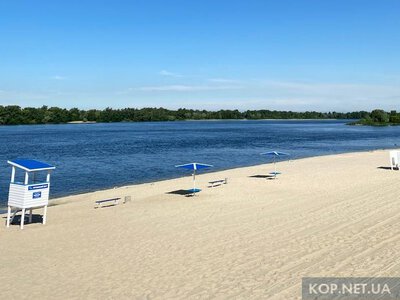На пляжах Кременчука показники якості води відповідають санітарним нормам