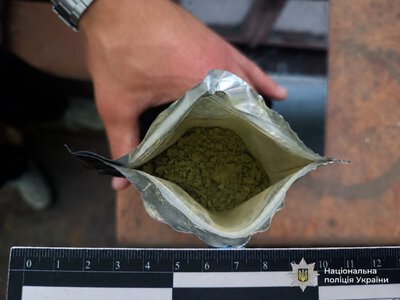 У Тульчині поліцейські вилучили у 21-річного чоловіка понад 100 грамів речовини, схожої на наркотичну