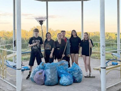 У Кобеляках оновили оглядовий майданчик біля Ворскли