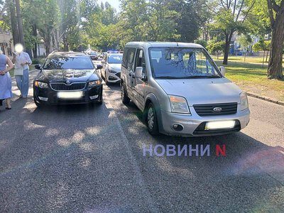 Skoda та Ford зіткнулися у Миколаєві