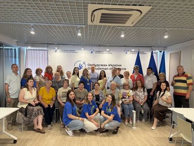 Переселенці з Херсонщини взяли участь в акції «Ключі пам’яті» у Житомирі